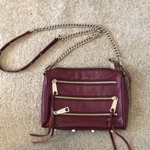 Rebecca Minkoff mini 5 zip crossbody